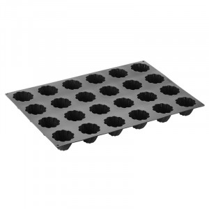 Форма Pavoflex 60x40cm Fancy Ø7.5xh4.8cm, 24 кухини, 120 ml - Img 3