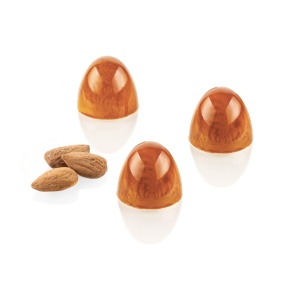Формичка от поликарбонат 24 Praline Dome, Ø 2,6 x H 2,25 cm, 17,5 x 27,5 cm (CH030), 8 ml - Img 1
