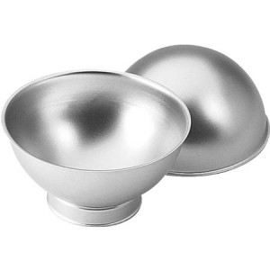 3D Shape Cake Baking Cake Ball, Ø 15 cm, Anodised Aluminium - Img 2