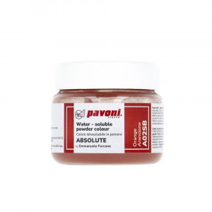 ABSOLUTE Водноразтворим оцветител за храни на прах, оранжев, без Е171, 50 gr