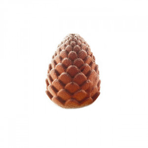 Ananász/Con Brad 3D, Ø6xH7.3cm - Szilícium monorész, 5 üreggel
