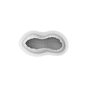 Arahida 19,6 x 8,8 x H 7,5 cm - 3D силиконова форма за торта, 700 ml + резец - Img 2