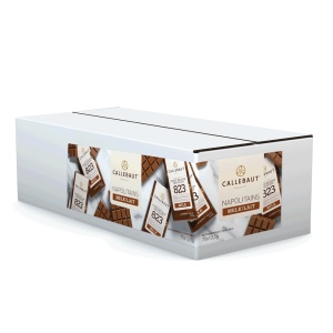 Barry Callebaut Napolitans Milk Chocolate Bars, 13.5 g, Set of 75
