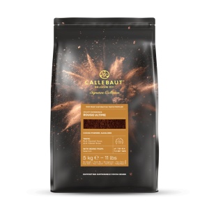 Cacao Alcalinizata 20 - 22% Velvet Rouge Ultime Barry Callebaut, 5 kg