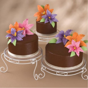 Cake / Buffet Stand, 3 Plates, Ø 37 x H 20 cm - Img 4