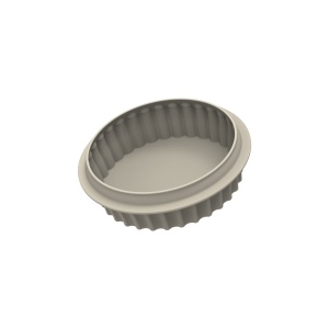 Charme 3D Silicone Cake Tin, Ø 19.3 x H 6 cm, 1600 ml - Img 2