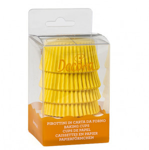 Chese L Hartie Galben, R 5 x H 3.2 cm, 75 buc - Img 2
