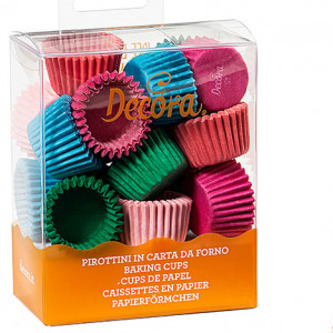 Chese XS хартия ColorMix 4 цвята, Ø 2,7 x H 1,7 cm, 200 бр. - Img 2