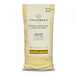 Ciocolata Alba Velvet 32% Barry Callebaut, 10 kg