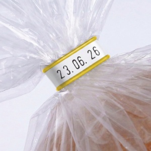 Clipband bicolor alb - galben 0.7 mm, Rola 500 m - Img 2