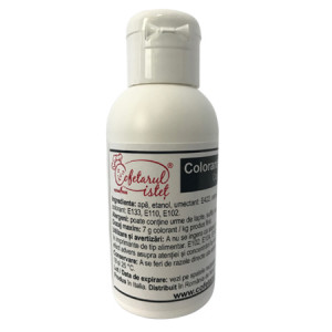 Colorant Alimentar Imprimanta - Negru Light Light (LLK) Azo, 100 ml