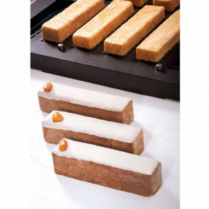 Cookmatic Choux Rectangles 12 x 3 x H 3 cm, 14 cavities - Img 3