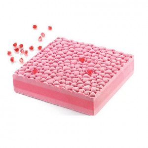 Covoras Silicon Blat Decor Relief Model Inimioare, 60x40cm - Img 2