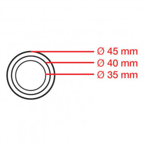 Covoras Silicon Fibra de Sticla Macarons Ø3.5-4.5 cm - 59.5x39.5 cm - Img 2