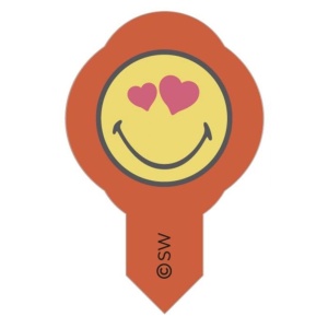Decor in Vafa - Smiley 10 models H 5.5 cm - 600 pcs - Img 3