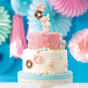 Decor Sugar Decor - Édességek R 2,5 - 4 cm, 6 minta, 7 db - Img 3
