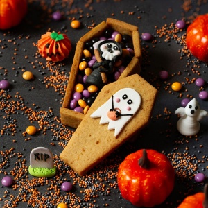Decupatoare Plastic Halloween - Sarcofag 10, 13 x 5, 7 x H 2.2, 3 cm, 2 buc - Img 5