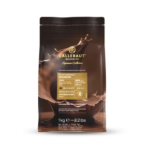 Ecuador Velvet Milk Chocolate, 39% Cacao Barry Callebaut, 1 kg