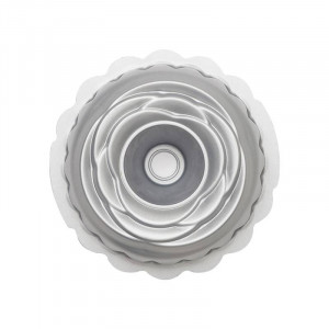 Forma Coacere Model Trandafir, Ø 20 x H 8 cm, Otel Antiaderent