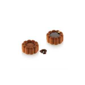 Forma Silicon Charlotte 100 Ø 7 x H 3.3 cm, 6 cavitati x 100 ml