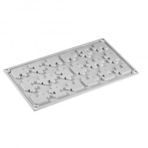 Forma Silicon Gourmand Puzzle 9 x 9 x H 0.4 cm, 18 cavitati - Img 2