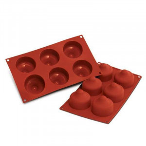 Forma Silicon Kiss Ø7xH5.7cm, 6 cavitati (SF067)