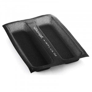 Forma Silicon Microforata 30.5 x 20.3 cm, 2 Cavitati 27 x 7 x H 3 cm, Set 4 buc - Img 3