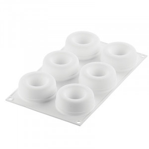 Forma Silicon Oblio Ø 7.5 x H 3 cm, 6 cavitati, 95 ml - Img 2
