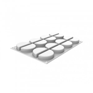 Forma Silicon Rainbow 6.5 x 1.6 x H 3.25 cm, 16 cavitati, 26 ml + decupator - Img 4