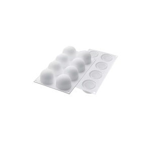 Forma Silicon Sfere Ø 5.2 x H 4.5 cm, 8 cavitati (TRUFFLES 70) - Img 2