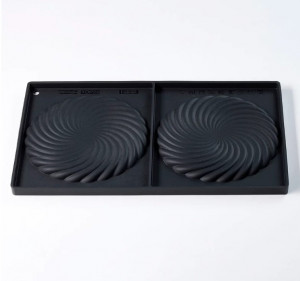 Forma Silicon TOP Twirl Ø 14 × H 1 cm, 2 cavitati, 120 ml - Img 2