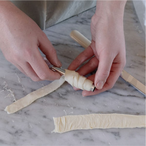 Forme Cilindrice Inox coacere Rulouri si Cannoli Mignon R1.3xH8cm, Set 10 Buc - Img 2