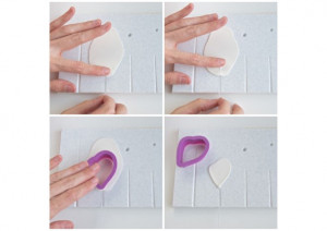 Gardenia Petals and Buds - Plastic Cutters Ø 4 - 8 cm, Set of 9 pieces - Img 5