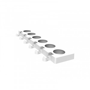 GEL017M Замразена силиконова форма GEL017M, 2 форми x 6 кухини ¿ 5,4 x H 1,9 cm, 35 ml, 50 пръчици - Img 2