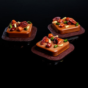 Gianluca Fusto Silicone Shape, Single Serving Square, 6.8 x 6.8 x h 1.5, 68 ml, 12 cavities - Img 2