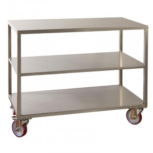 Horizontal guitar storage and transport trolley - 100 x 53 x H 80 cm