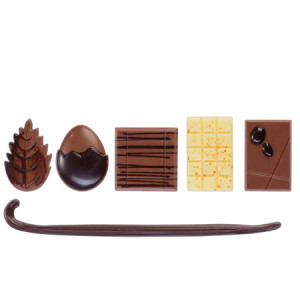 Matrita 22 Chocolate Decorations - Mixed