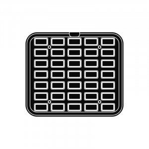 Matrita Cookmatic Model Q Profil Neted, 4.4 – 5.2 x 2.1 – 2.9 x H 1.6 cm, 35 cavitati - Img 2