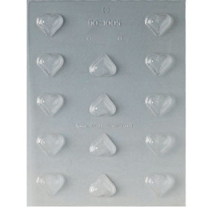 *Matrita Plastic Chocolate Decor/Chocolate Hearts #3cm - Img 2