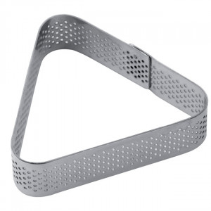 Microperforated Frame Triangular Tarte Triangular, 7.3xH2cm - Img 1