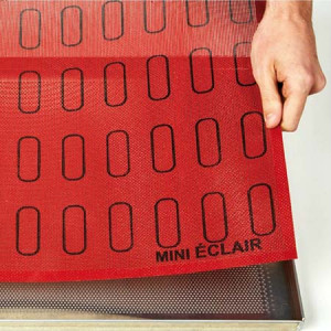 Microperforated silicone baking mats Ecler Mignon 60x40cm - Img 3