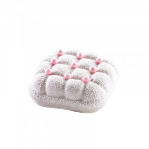 Mini Eleganza silicone mould 7 x 7 x H 3 cm, 6 cavities, 100 ml