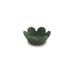 MiniTarte virág alakú, semleges zöld tésztalapok, Ø 4,4 x H 1,5 cm, Confiletas, 245 db