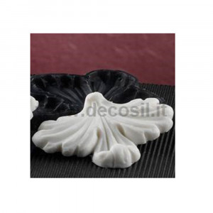 Moulding Silicone Decor Baroque Leaves, 7.4 x 5 cm, 3 Subjects - Img 2