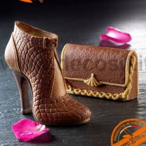 Mulaj Силиконова форма за обувки Реколта 3D форма, 10 x 4,2 x H 9,3 cm - Img 3