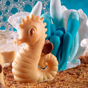 Mulaj Silicon Calut de Mare 3D, 5 x 2.6 x H 7.5 cm