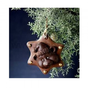 Mulaj Silicon Decoratiune cu Ursulet, Ø 11 x H 3 cm - Img 1