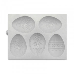 Mulaj Silicon Oua Decorate Paste, 3.5 x 4.8 cm, 5 Subiecte - Img 3