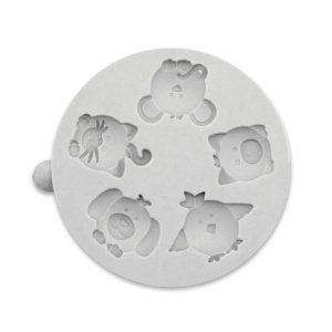 Mulaj Simpatice Animalute, 5 Subiecte Ø 2.4 - 2.8 cm - Img 2