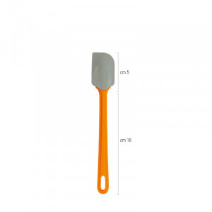 Paletta - Szilikon spatula műanyag fogantyúval Temp Max 230°C, L 21 cm - Img 2